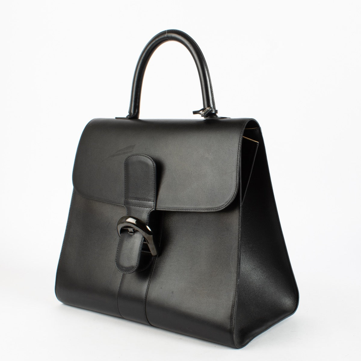 Authentic Second Hand Delvaux All Black Box Calf Brillant Black Edition on Labellov.com