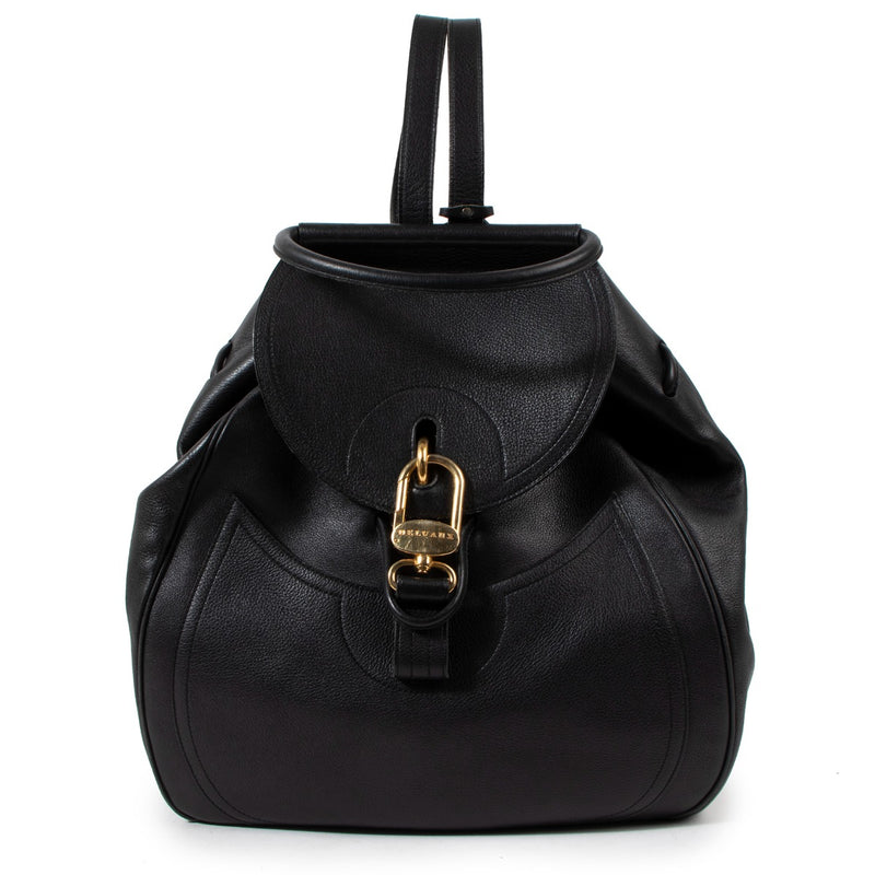 Delvaux Black Lucifer GM Backpack
