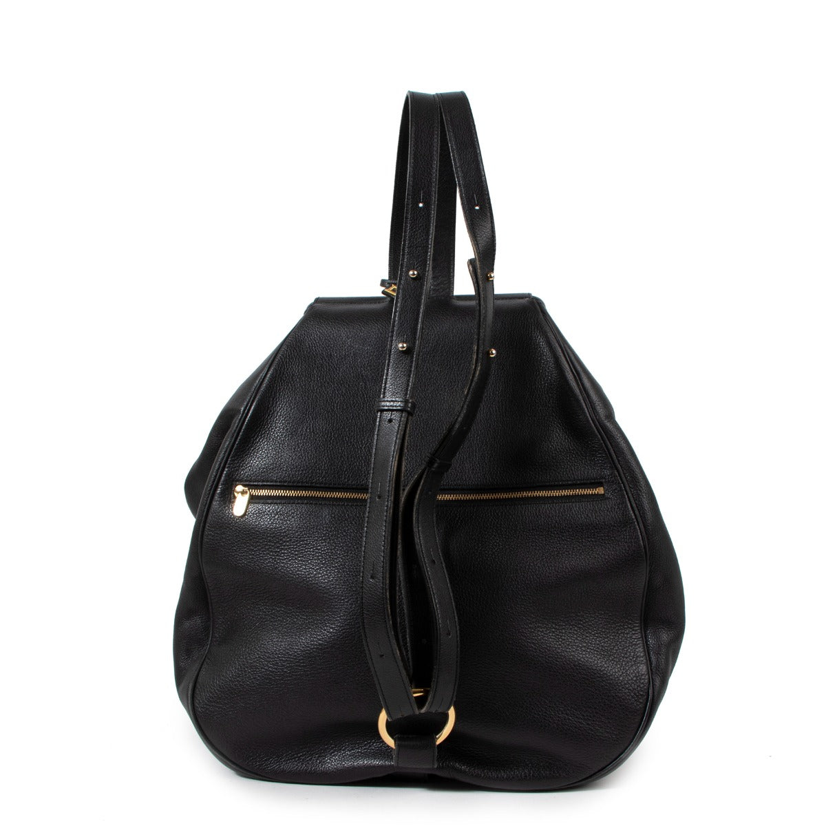 Delvaux Black Lucifer GM Backpack