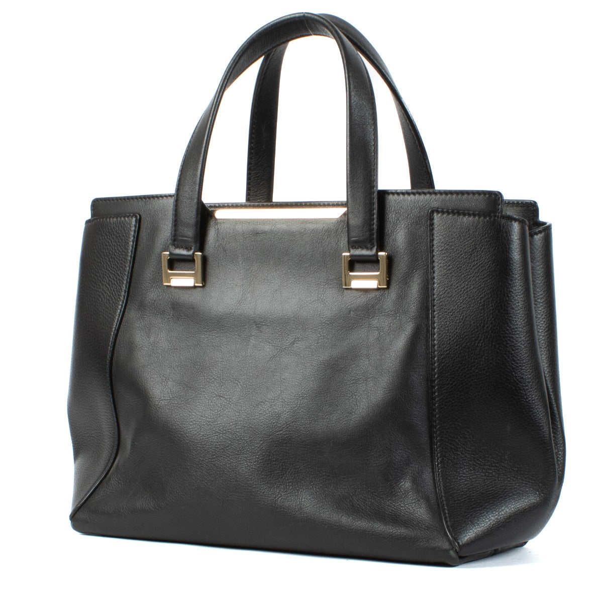 Shop 100% authentic Jimmy Choo Black Leather Alfie Shoulder bag at Labellov.com.
