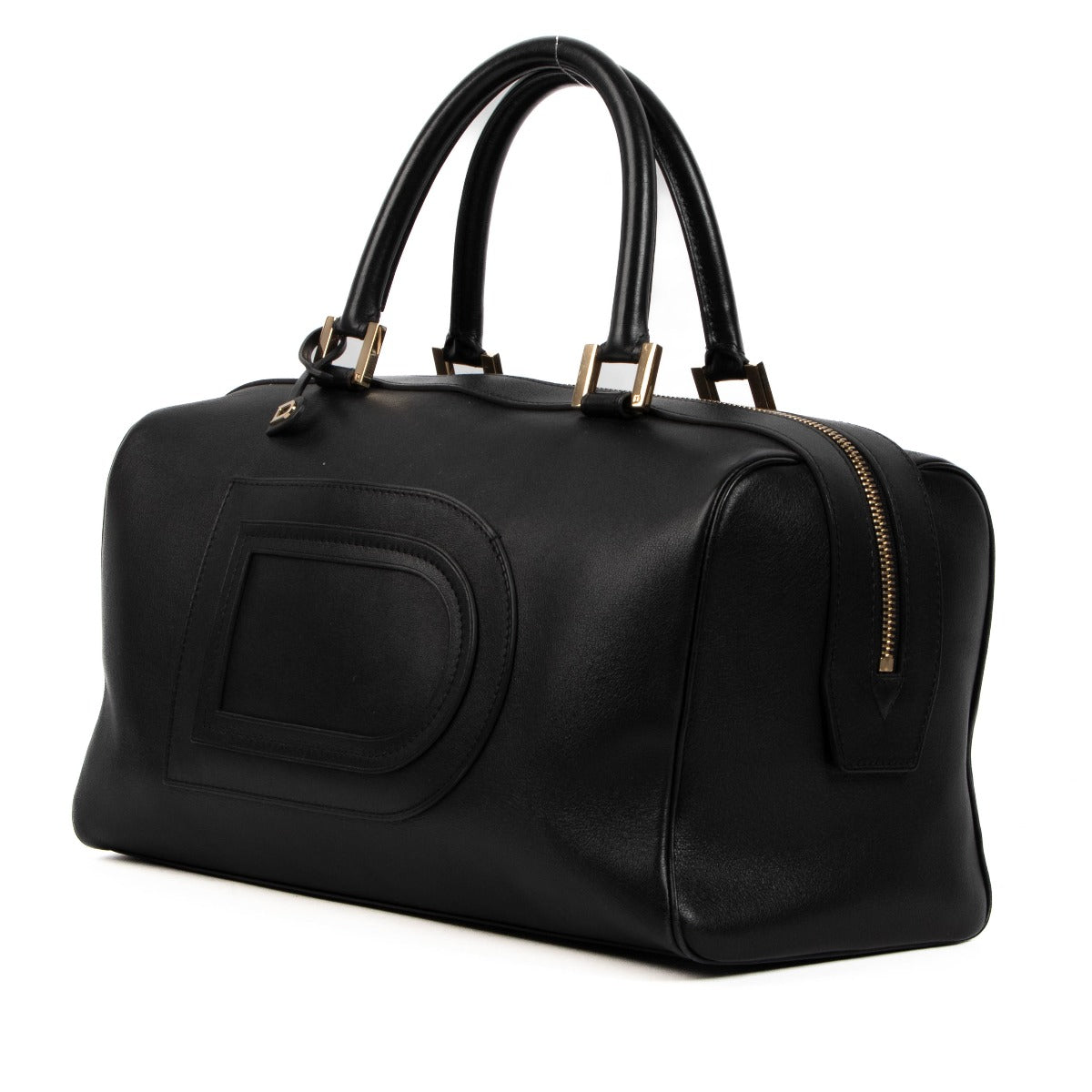 Delvaux Black Allure Louise Boston Bag – Labellov