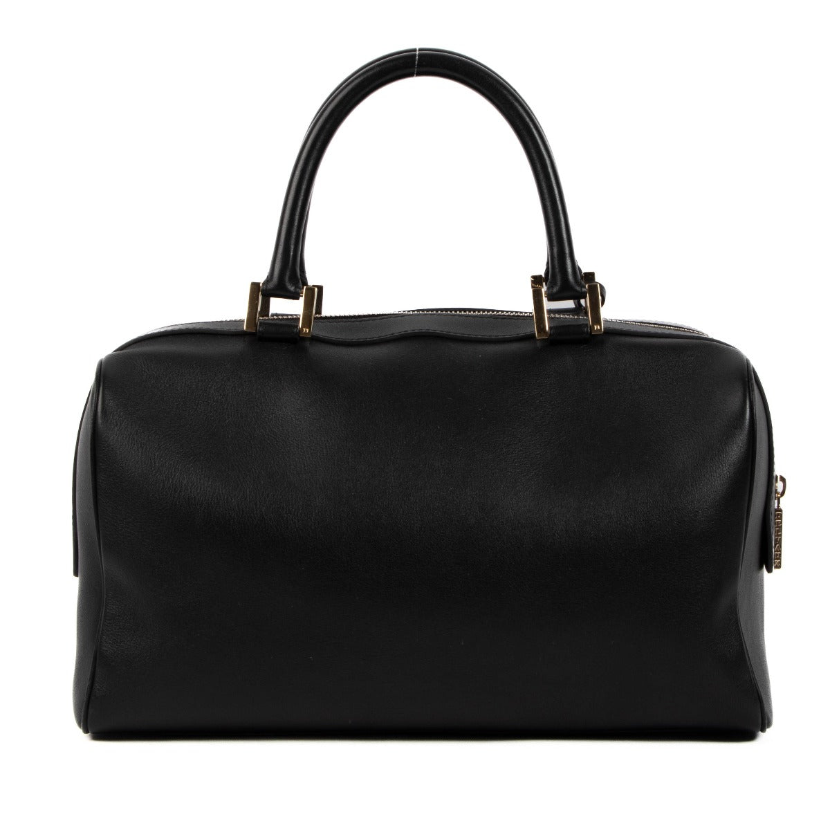 Delvaux Zwarte Allure Louise Boston Tas
