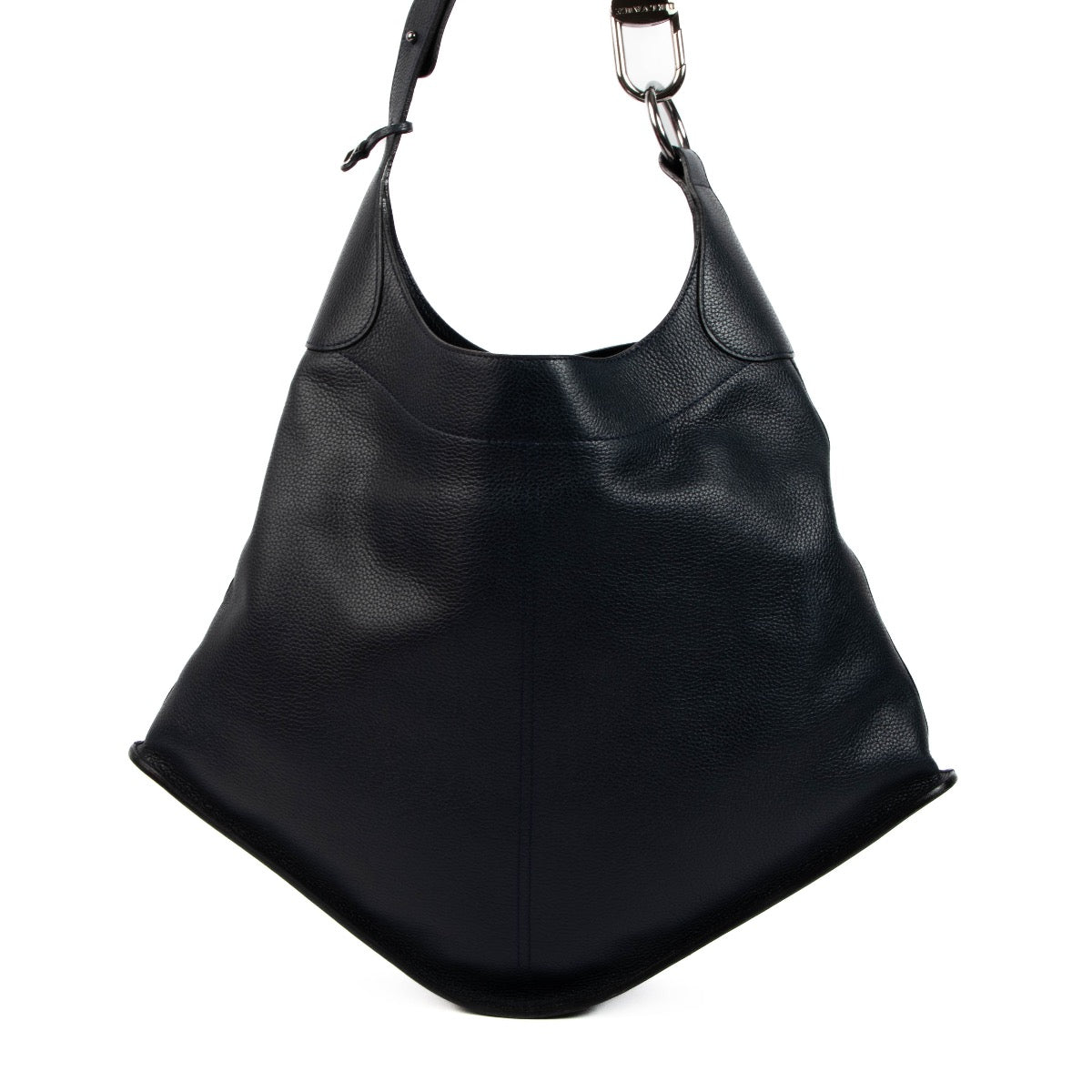 Shop 100% authentic second-hand Delvaux Blue Satan Shoulder Bag on Labellov.com