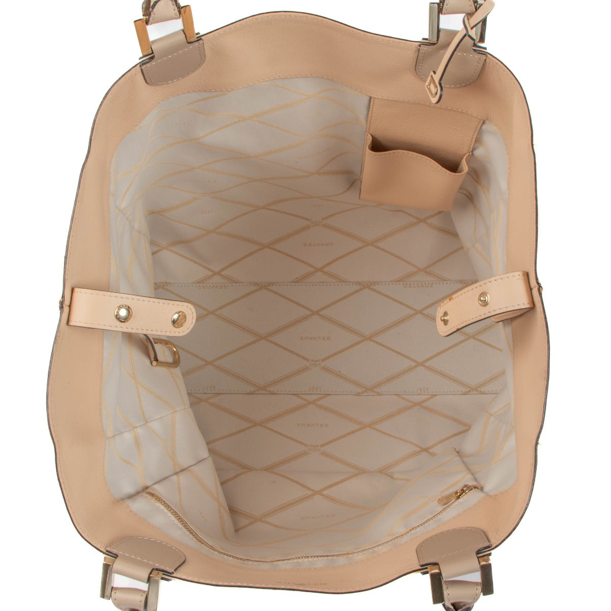Delvaux Bicolore Louise Satchel Bag