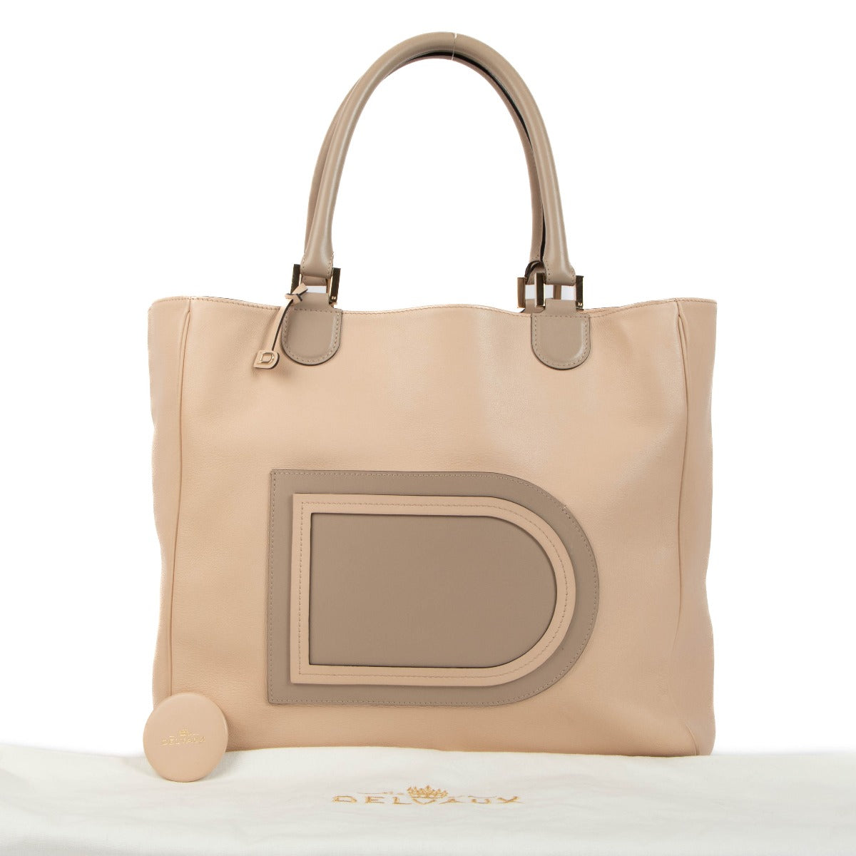 Delvaux Bicolore Louise Satchel Bag