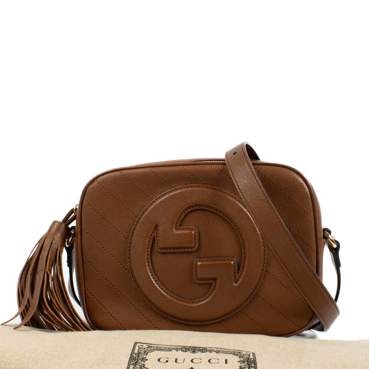 Shop 100% authentic second hand Gucci Brown Soho Disco Bag on labellov.com
