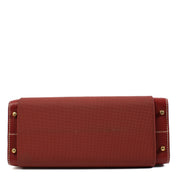 shop 100% authentic second hand Delvaux Red Jumping Illusion Handbag on Labellov.com