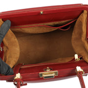 shop 100% authentic second hand Delvaux Red Jumping Illusion Handbag on Labellov.com