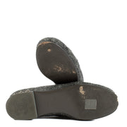 Shop safe online at Labellov in Antwerp, Brussels and Knokke these 100% authentic second hand Chanel Grey Tweed CC Loafers - size 36.