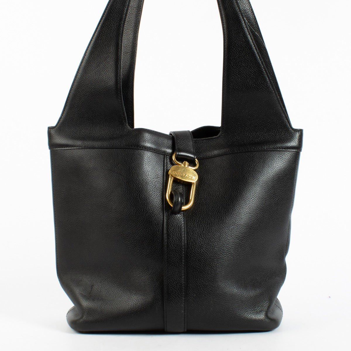 Authentic Preloved Delvaux Black Liaison Shoulder Bag on Labellov.com