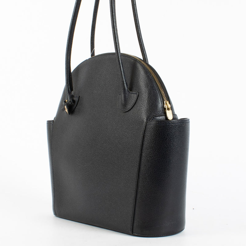 Authentic Preloved Delvaux Black Mousson Shoulder Bag on Labellov.com