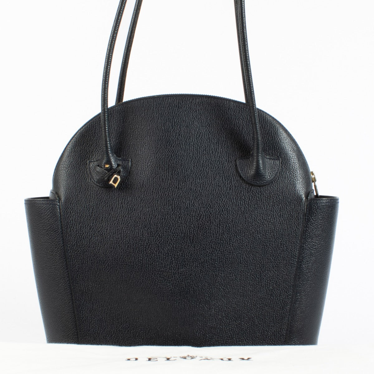Authentic Preloved Delvaux Black Mousson Shoulder Bag on Labellov.com