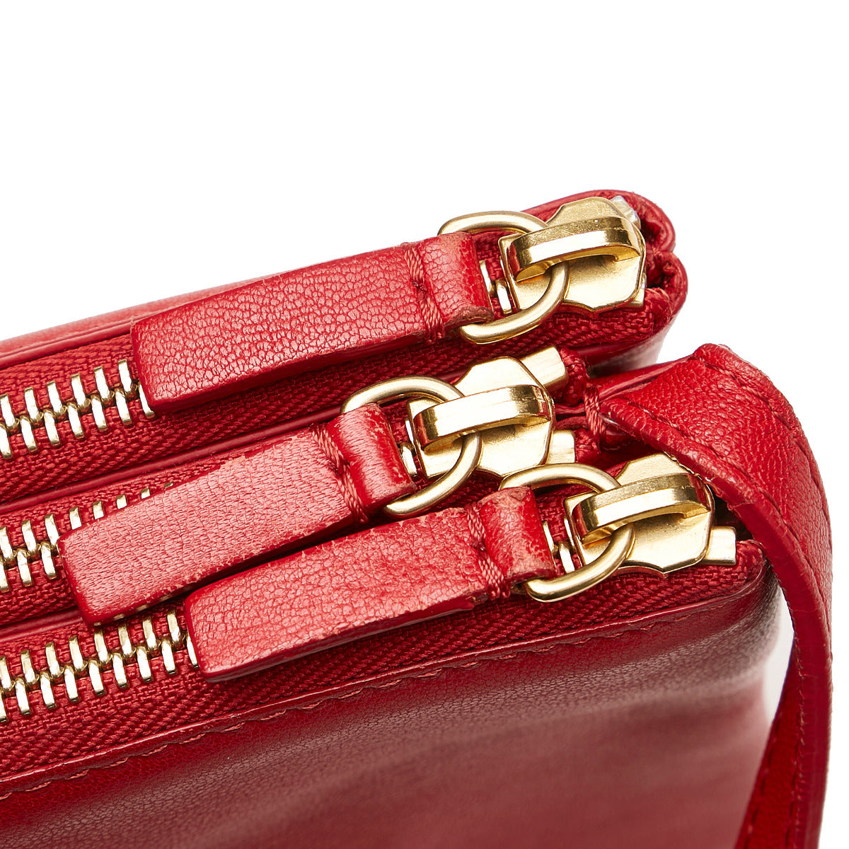 Celine Rode Trio Crossbody Tas