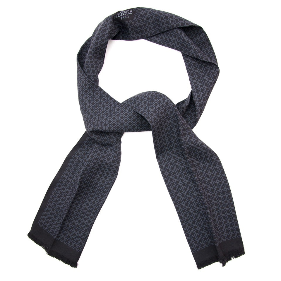koop veilig online aan de beste prijs Hermès La Cravate-Foulard H-Print