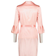 shop 100% authentic second hand La Perla Pink Satin Dress - Size 38 on Labellov.com