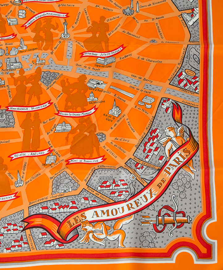 acheter en ligne seconde main hermes les amoureud de paris echarpes pour le meilleur prix site enligne labellov