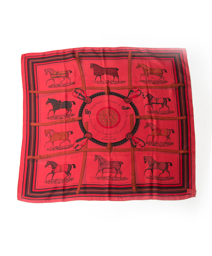 koop veilig online tweedehands hermes zeide sjaal aan de best prijs net als nieuws vintage shop LabelLov
