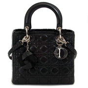 Tweedehands Christian Dior Lady Dior Black Medium Bag nu te koop bij labellov aan de beste prijs
