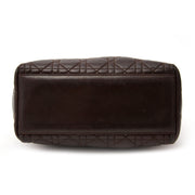 Koop een tweedehands Lady Dior Brown Mini Bag bij labellov