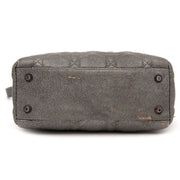 Buy and sell your secondhand designer bags Dior Grey Patent Quilted Mini Lady Bag