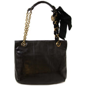 skip the waitinglist shop safe online your secondhand Lanvin Black Happy Medium Bag