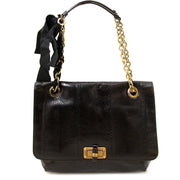 koop veilig online tegen de beste prijs Lanvin Black Happy Medium Bag