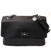 Koop nu snel en makkelijk uw Lavin Happy MM Black Leather Bag