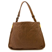 shop safe online secondhand Lanvin Cognac Shouderl Bag
