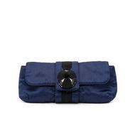 Looking for an authentic preloved Lanvin Navy Satin Clutch? We buy and sell your seconhand goods.