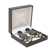 koop veilig online tegen de beste prijs Lanvin Shiny Stone Clip Earrings