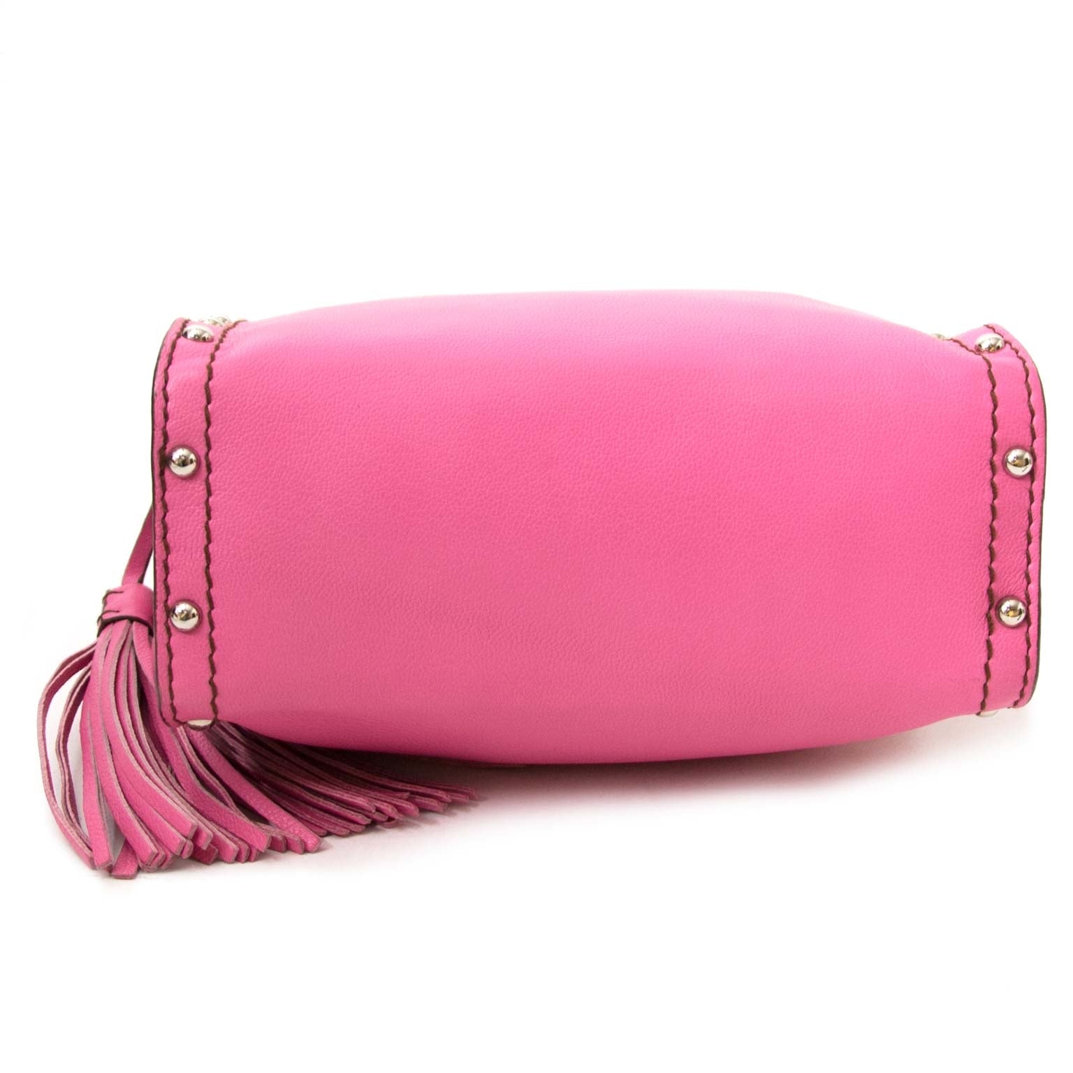 Lanvin Pink Leather Chain Strap 'Happicolo' Bag
