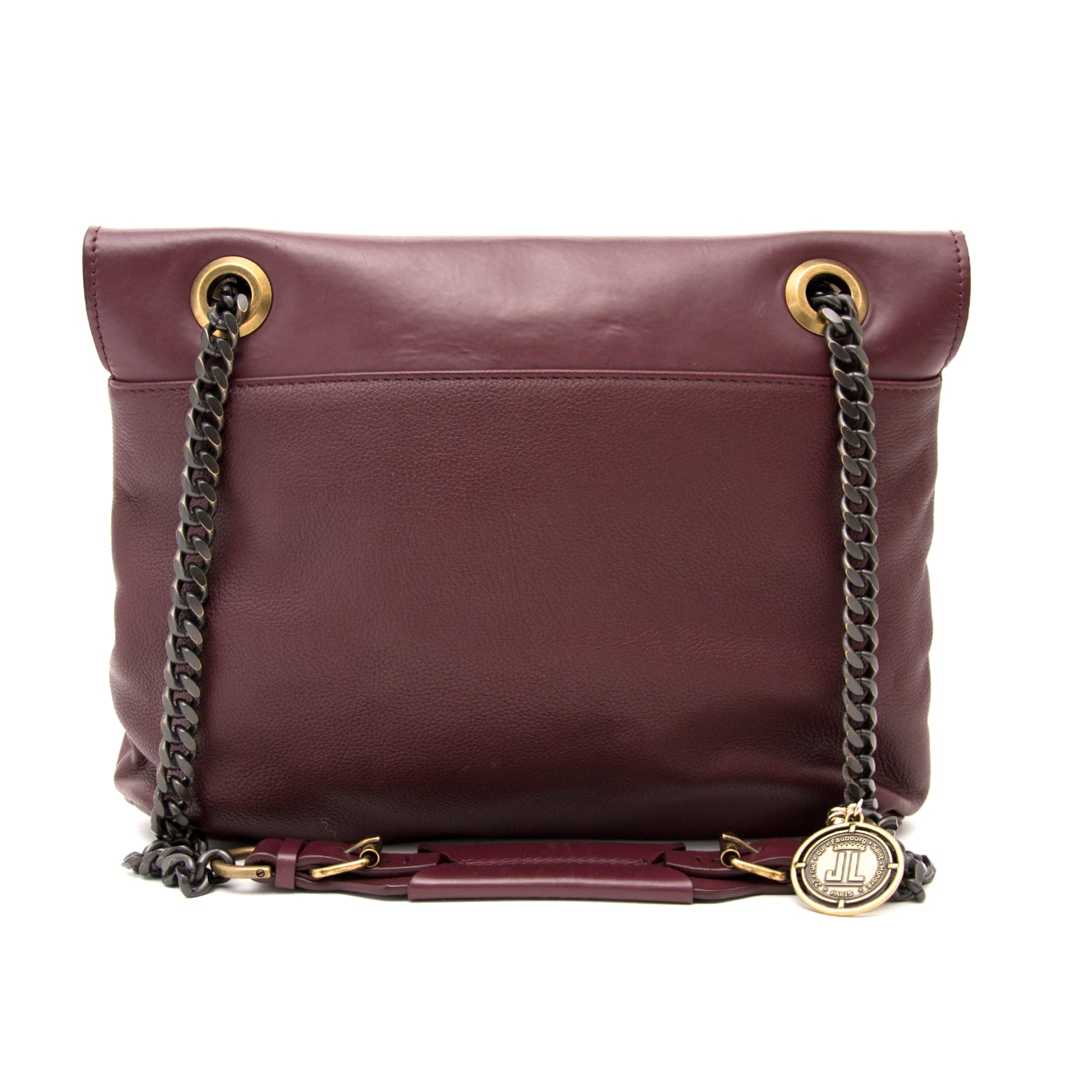 Lanvin Prune Happy Bag MM In Calfskin now online at labellov.com at the best price.