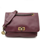 Lanvin Prune Happy Bag MM Aus Kalbsleder, heute online auf labellov.com gegen den besten Preis.