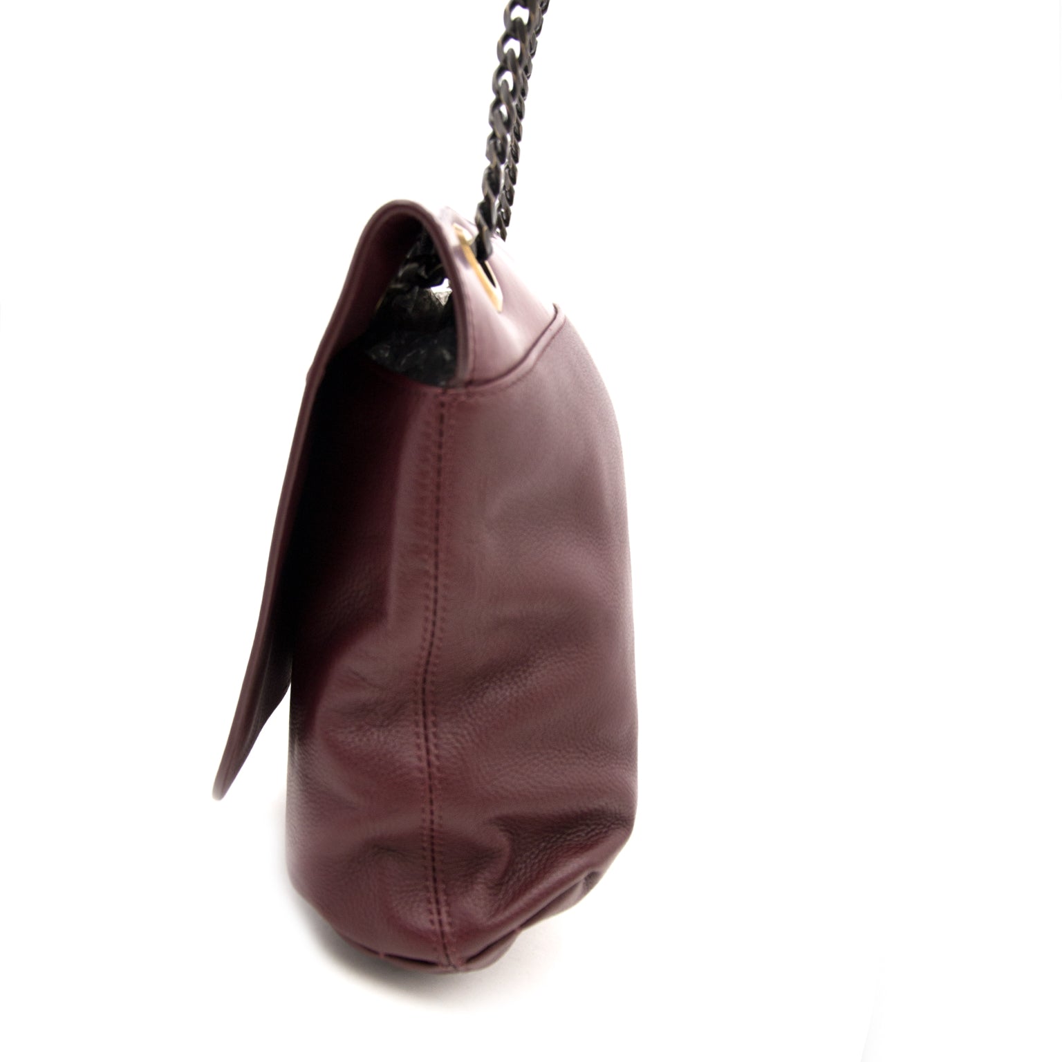 Lanvin Prune Happy Bag MM Uit Kalfsleder nu online op labellov.com tegen de beste prijs.