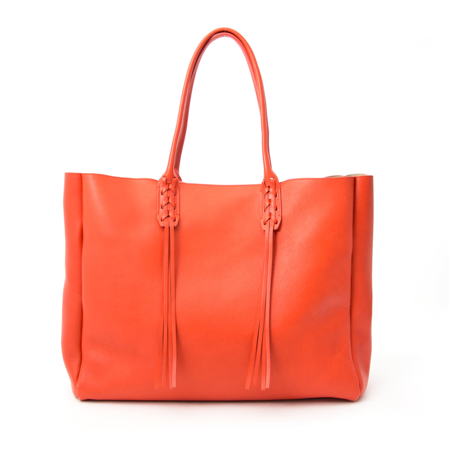 koop online aan de beste prijs Lanvin Orange Fringed The Shopper