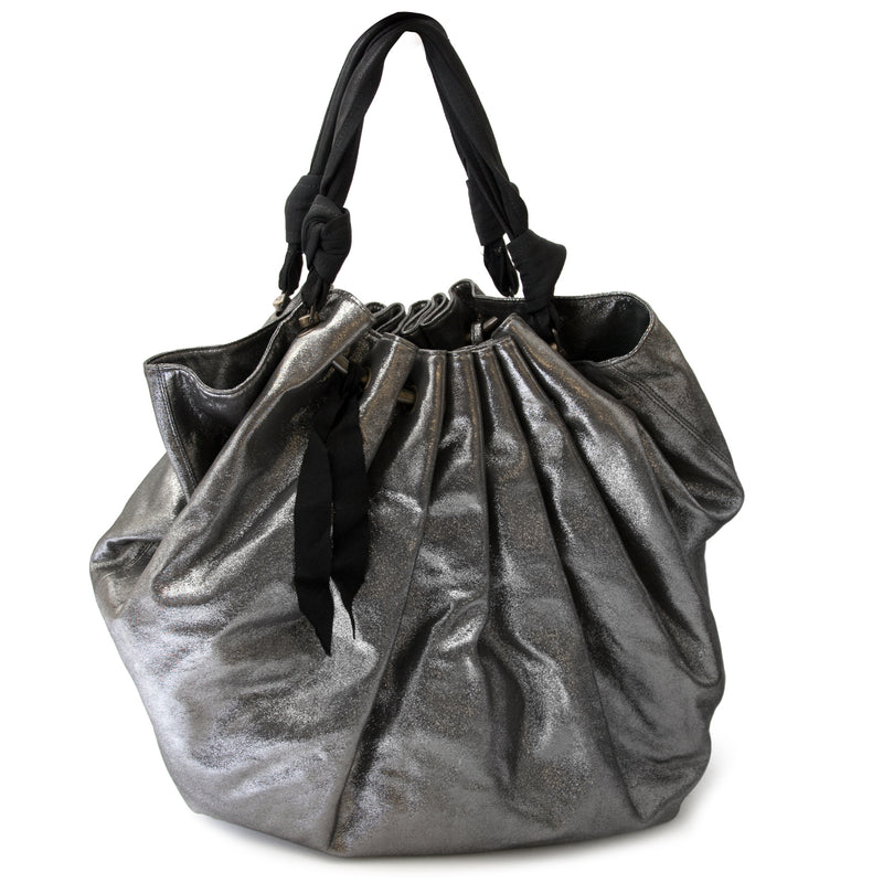 lanvin silver polisson gm bag now for sale at labellov vintage fashion webshop belgium