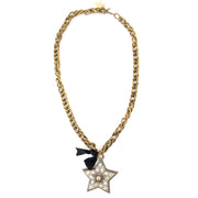 Lanvin Altair Stars Brooch Necklace now for sale at labellov vintage fashion webshop belgium