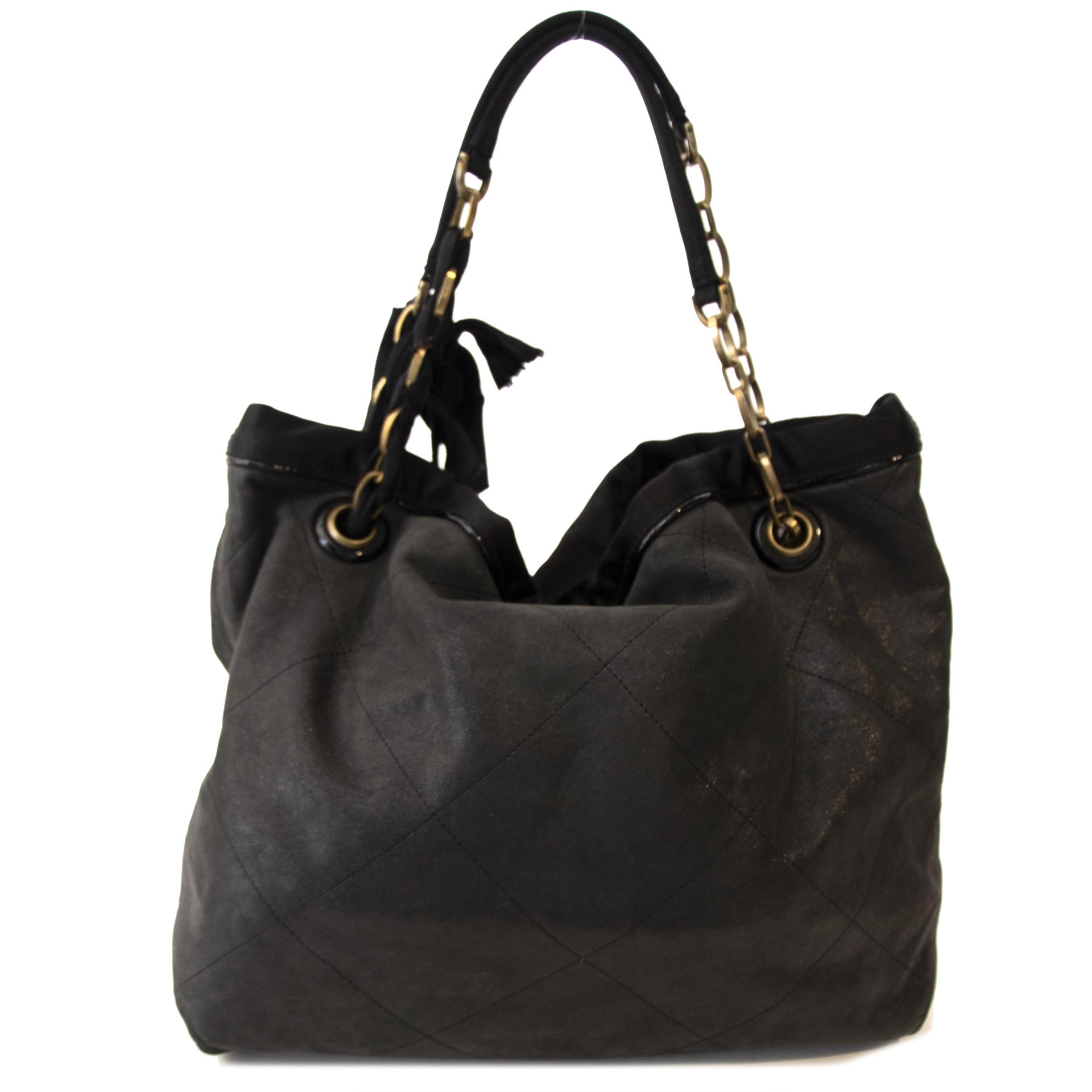 We buy and sell you Lanvin Black Amalia Tote Bag