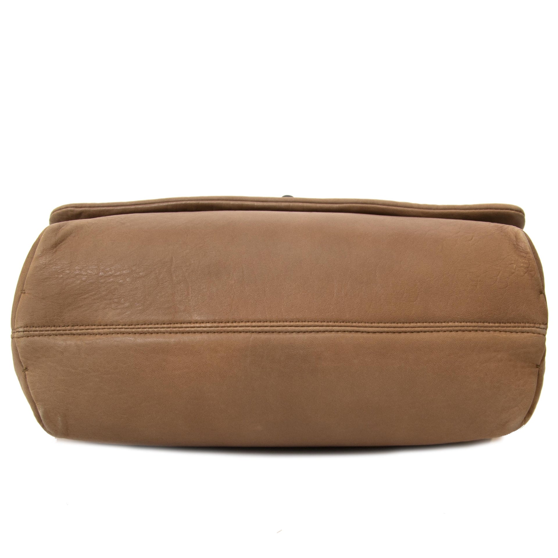 Sac bandoulière Lanvin Happy chameau