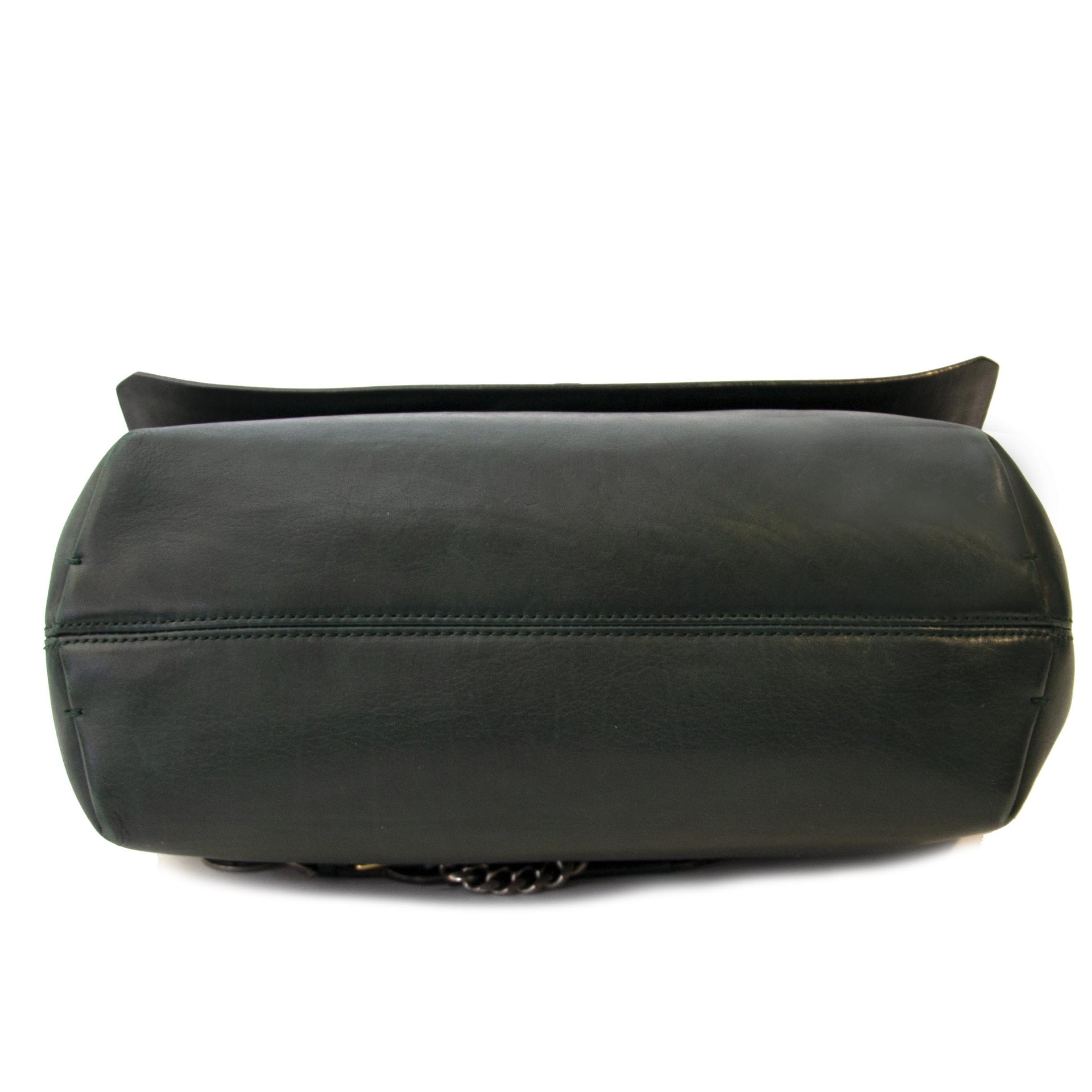 Sac Happy Lanvin vert foncé