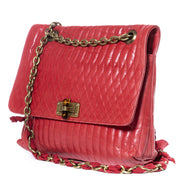 Lanvin Happy Red Medium Shoulder Bag te koop bij Labellov