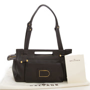Authentique vintage seconde main Delvaux Le Benjamin Café Shoulder Bag achète en ligne webshop LabelLOV