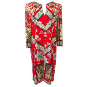 Buy an authentic secondhand Leonard Floral Red Dress at the right price at LabelLOV vintage webshop. Safe and secure online shopping.