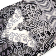 For sale online Leonard Black and White Silk Scarf