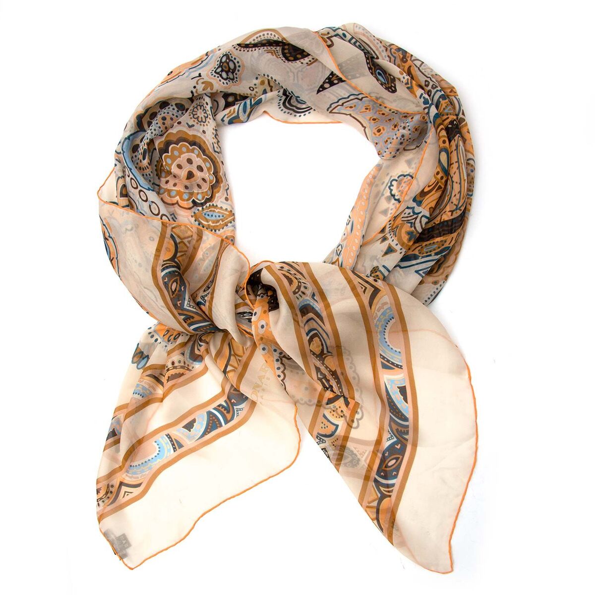 Buy an authentic secondhand Leonard scarf in paisly print at the right price at LabelLOV vintage webshop. Safe and secure online shopping.