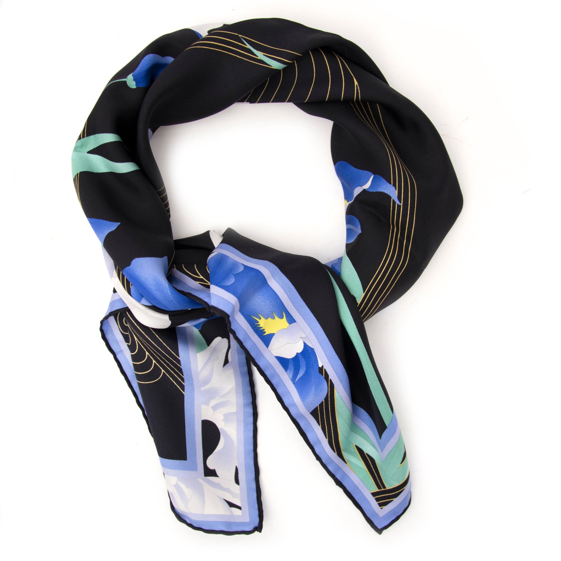 Authentic Leonard scarf floral print