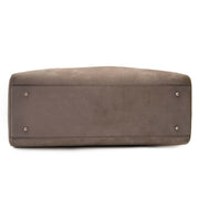 secondmain elvaux Taupe Leather Boston Bag en vendre sur labellov