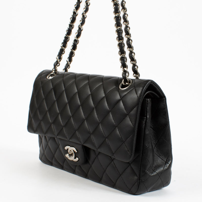 shop 100% authentic second hand Chanel Black Medium Classic 11.12 Bag on Labellov.com