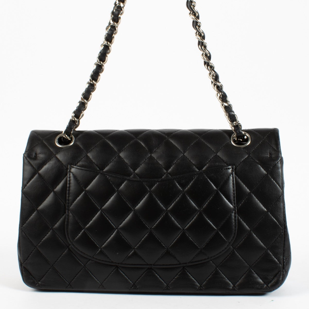 shop 100% authentic second hand Chanel Black Medium Classic 11.12 Bag on Labellov.com