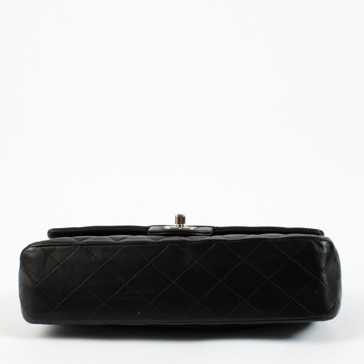 shop 100% authentic second hand Chanel Black Medium Classic 11.12 Bag on Labellov.com